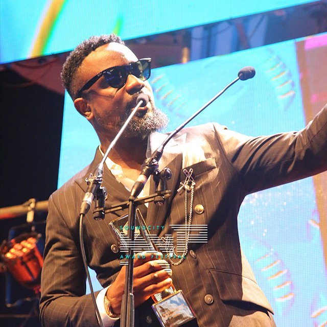 Sarkodie Wins Award At Soundcity MVP Awards