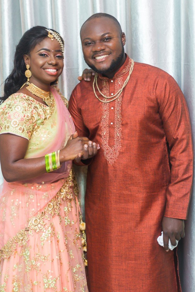 (Photos) How A Ghanaian Blogger, Osarfo Anthony, Married In The Hare Krishna Tadition