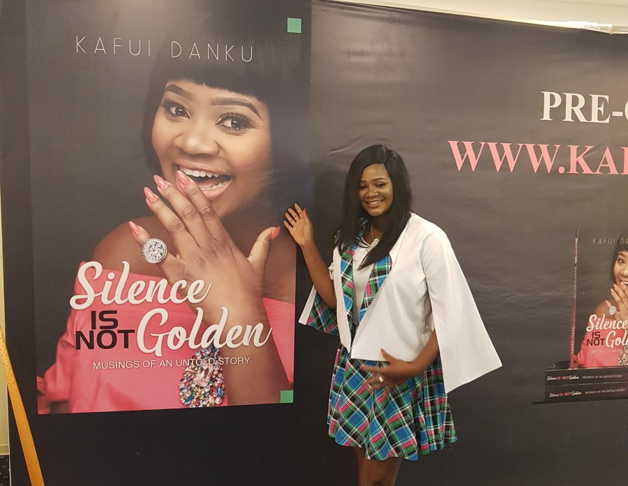 Kafui Danku Finally Launches Book ‘Silence Is Not Golden’