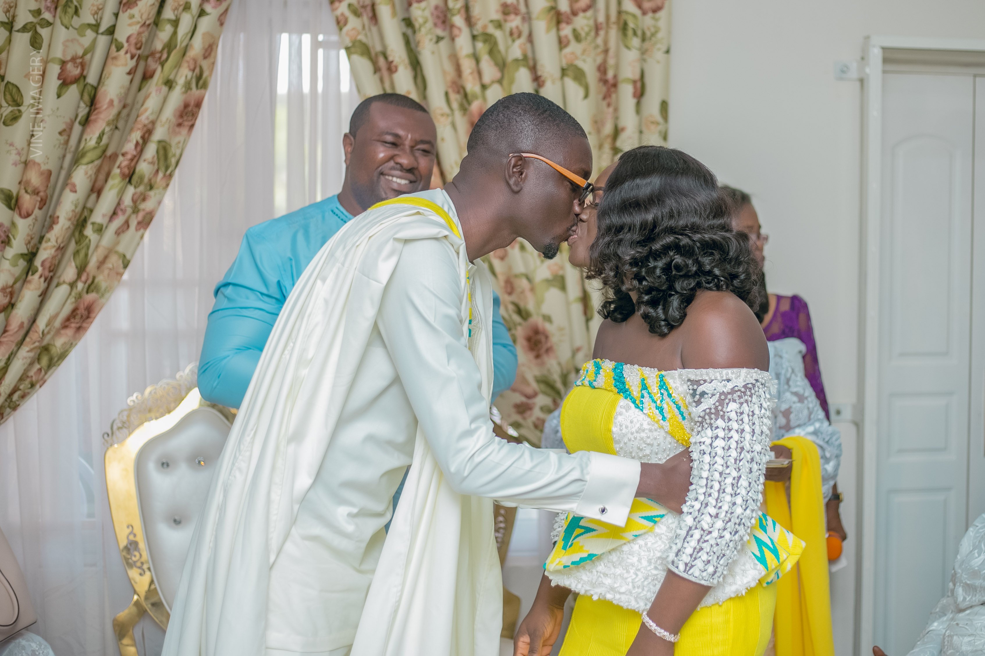 Celebrity Blogger, Ameyaw Debrah Does Traditional Marriage