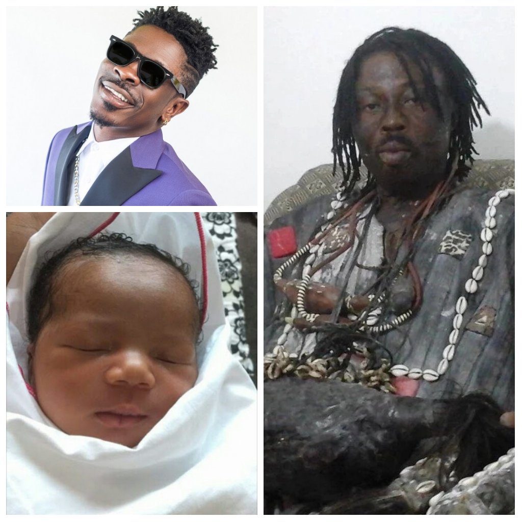 Nana Kweku Bonsam Names Daughter After Shatta Wale