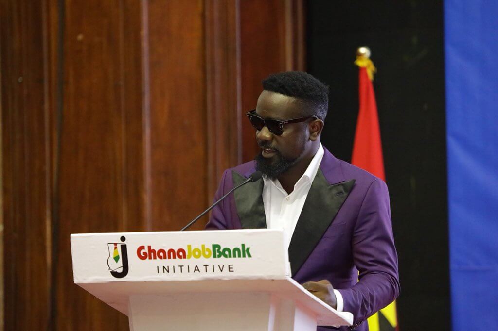 Sarkodie Honoured By Ghana Job Bank Initiative