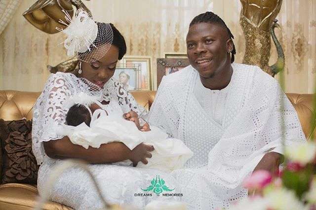 Stonebwoy Goes On Daddy Duties As He Sings Lullaby To Daughter