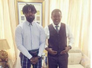 Lord Paper Meets Bishop Agyin Asare, Vows Not To Release Explicit Videos Again