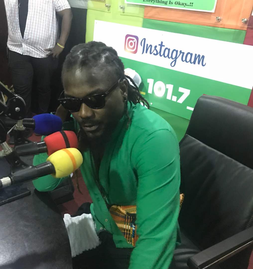 Samini Leaves Okay FM Studios After Band Mishap