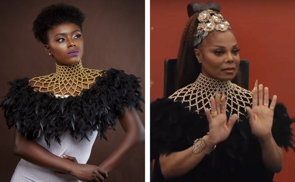 Janet Jackson Wears Necklace By Aphia Sakyi In Video