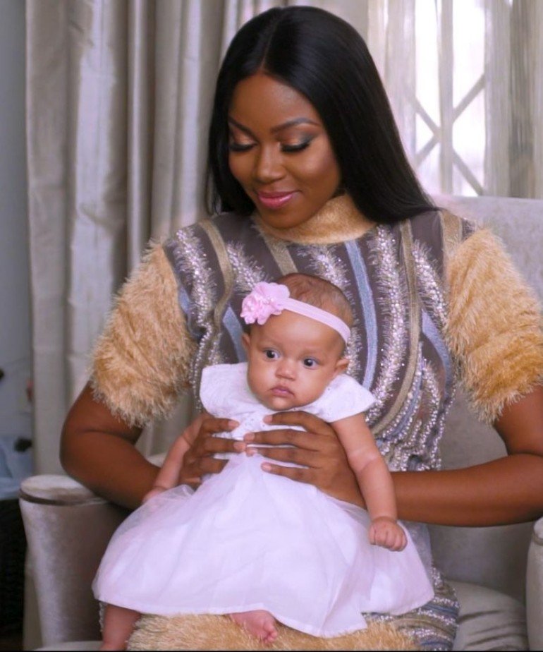 Yvonne Nelson Flaunts Baby Ryn On Social Media