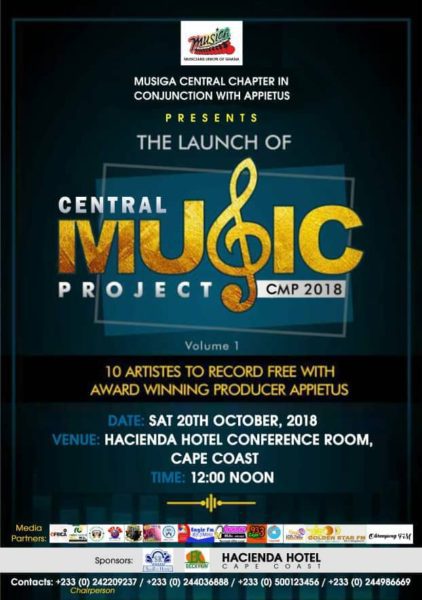 Appietus Launches The Central Music Project(WATCH)