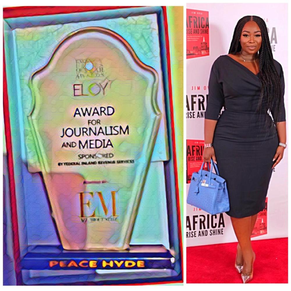 Peace Hyde Wins 2018 Exquisite Lady Of The Year For Journalism And Media In Nigeria