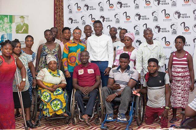 Stonebwoy Holds Empowerment Program For People Living with Disabilities