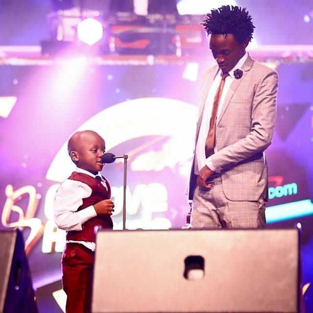 Bahati and son