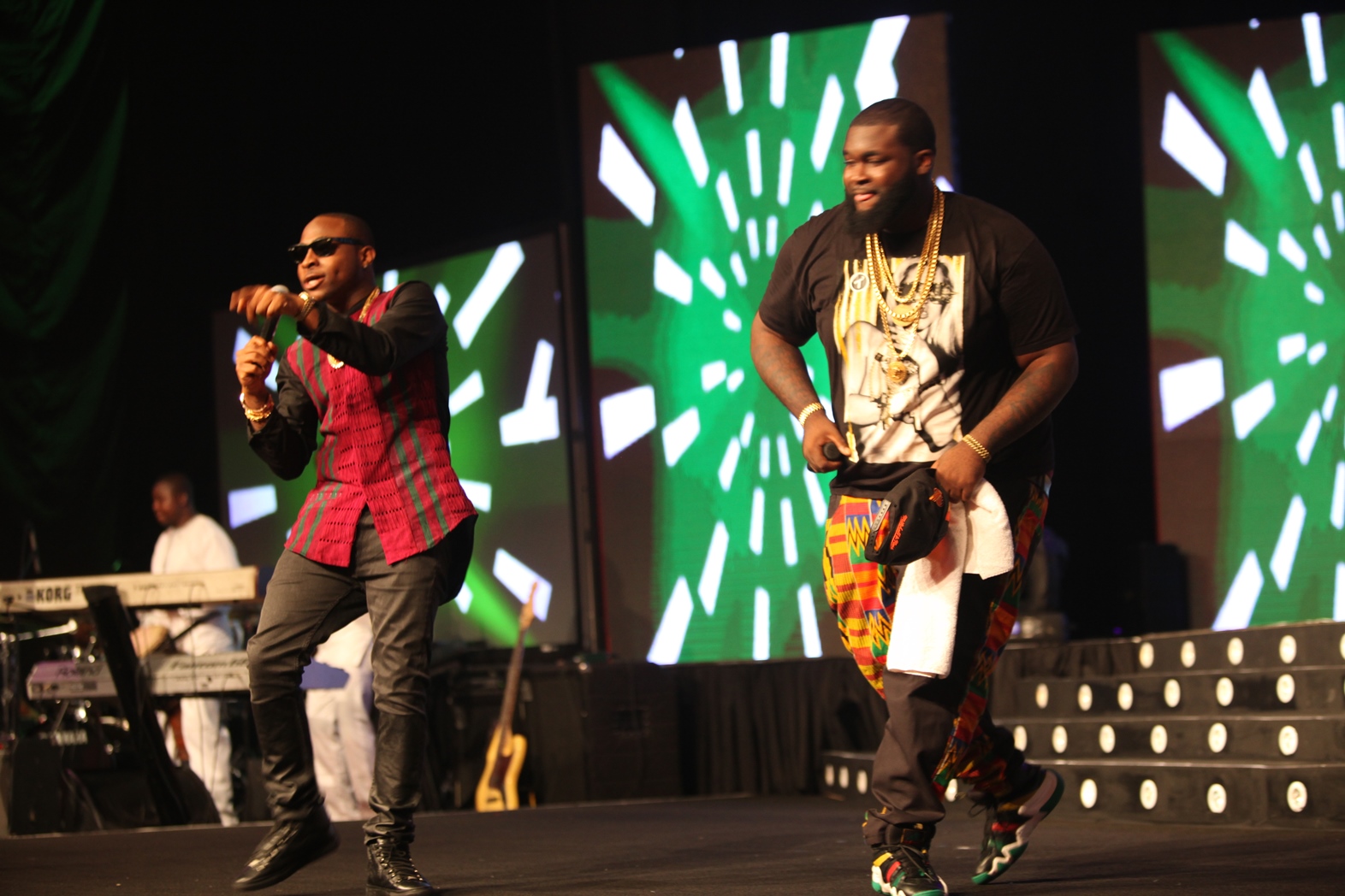 Davido performs