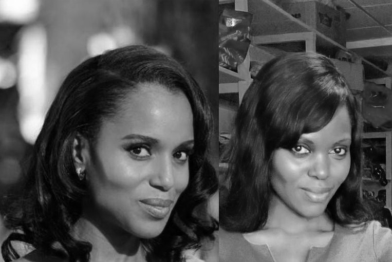 Lizz Njagah Kerry Washington look alike