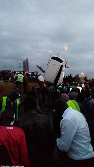 Horror On Thika Road As A Car Causes The Freakiest Accident Ever ...