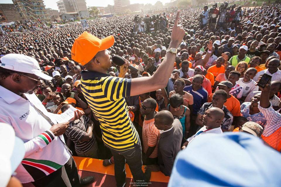 Caught on camera: Mohammed Ali beaten silly by Joho’s brother Said Abdalla Saido during ODM rally in Mombasa