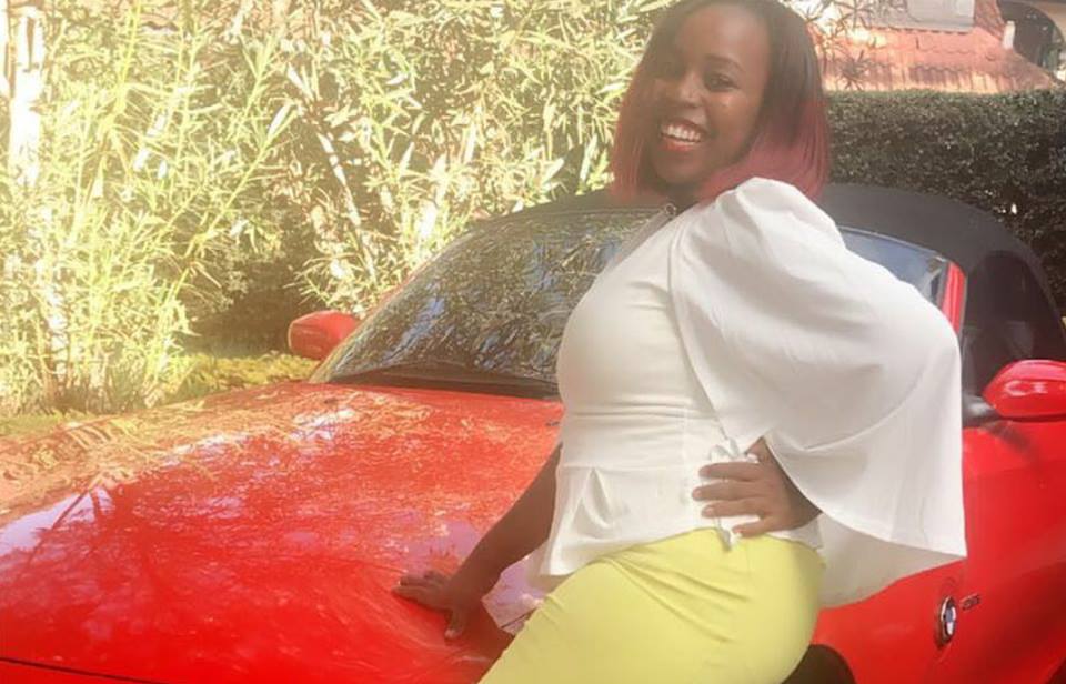 Mum goals! Saumu Mbuvi steps out with her baby for the first time