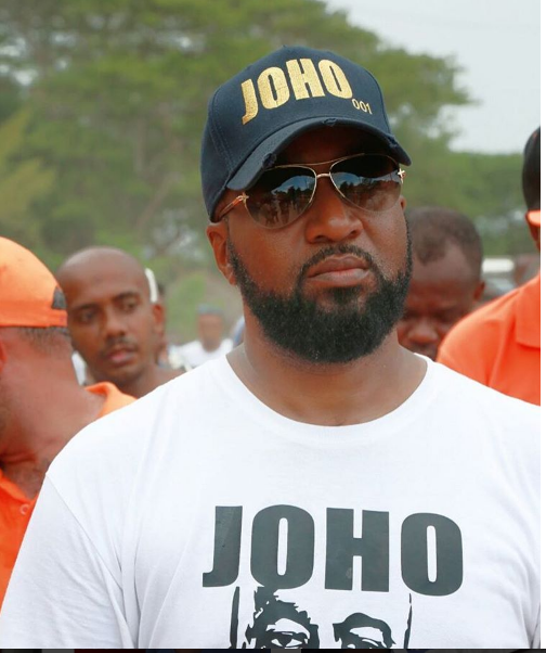 Ghafla unveils Joho’s “sister” for the first time…she’s surprisingly a Jubilee fanatic(VIDEO)