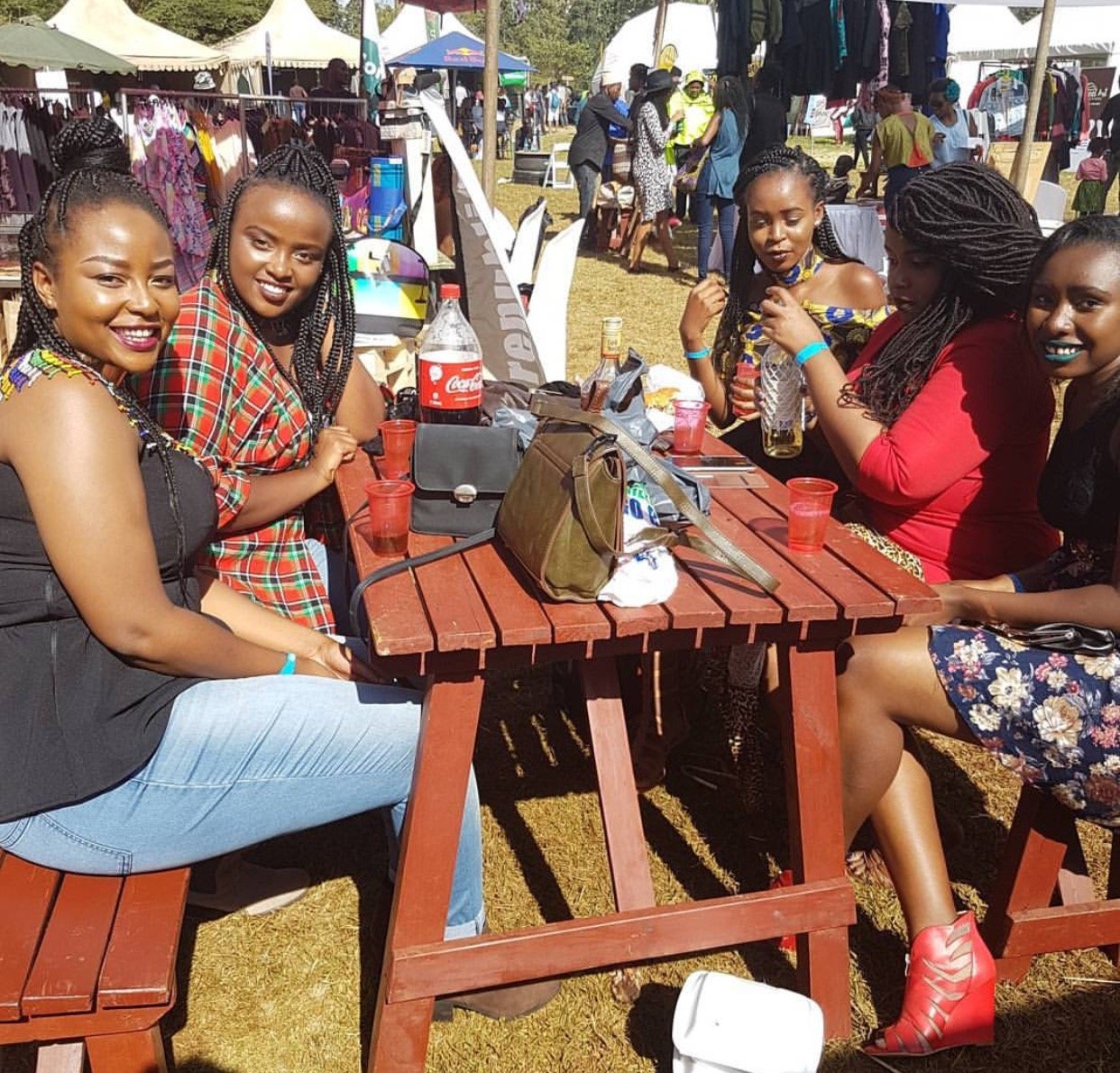 blankets and wine