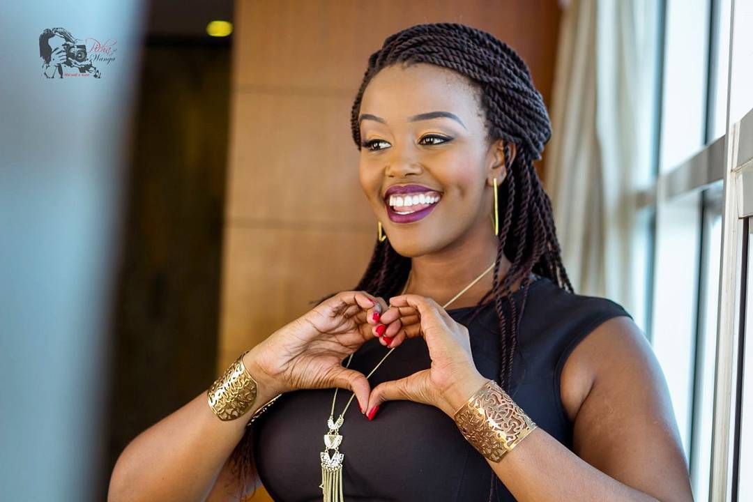 Elani’s Maureen Kunga shows off her make up free face, she is a natural beauty!