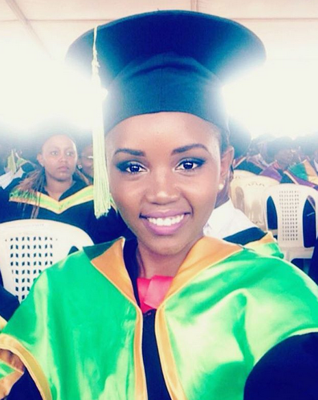 Ladybee's daughter, Yvonne graduates