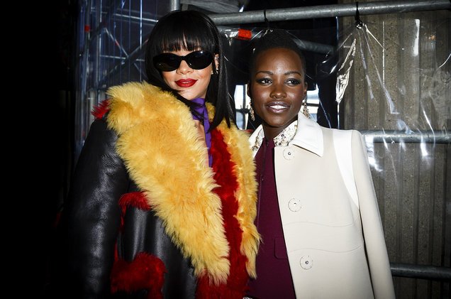 Lupita Nyongo and Rihanna agree to make a movie together from ideas concocted on Twitter