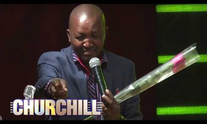 Churchill show comedian