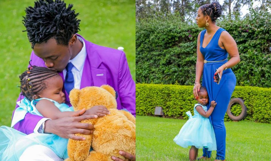 Bahati and Diana Marua retreat to Zanzibar after causing a storm with Baby Mueni (photos)