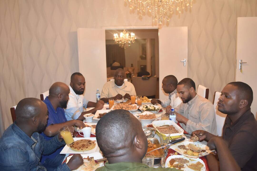 Steve Mbogo hosts Jamal Gadaffi and Hassan Joho for Iftar at his fancy mansion (Photos)