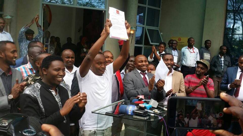 Jaguar and Mike Sonko throw mud at Maina Kamanda after Jubilee handed the musician Starehe ticket