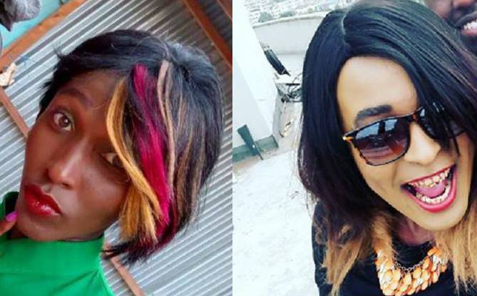 Papa Shirandula unveils new cross-dresser in town to rival KTN’s Shaniqwa (Photos)