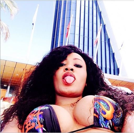 Vera Sidika parties with Mayweather, Tyga, Scott Disick among other A list celebrities in LA