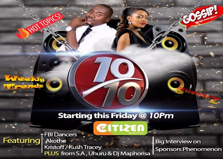 Citizen TV Unveils New Hosts For “10 Over 10”