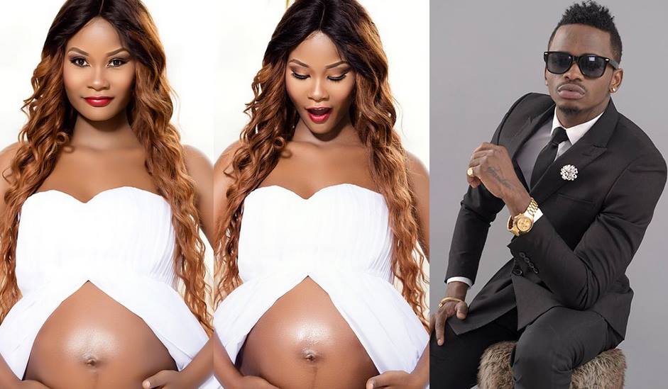 Hamisa Mobetto continues to hint she is expecting Diamond Platnumz baby despite the Tanzanian singer denying the rumor!