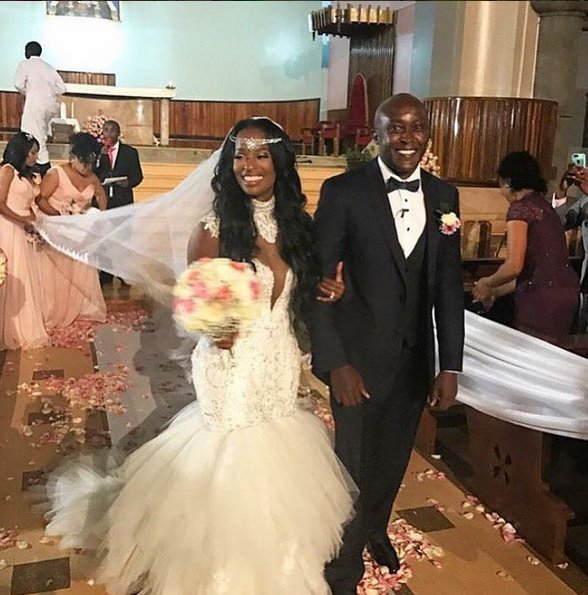 Stunning! Real Housewives of Atlanta star Shamea Weds her Kenyan sweetheart Gerald in a star studded wedding