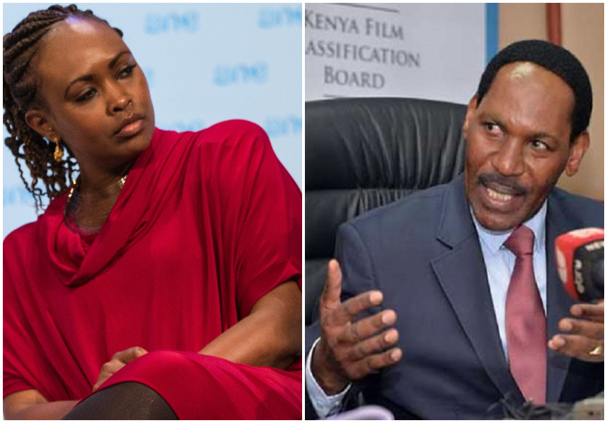 Ezekiel Mutua forces Caroline Mutoko to eat the humble pie