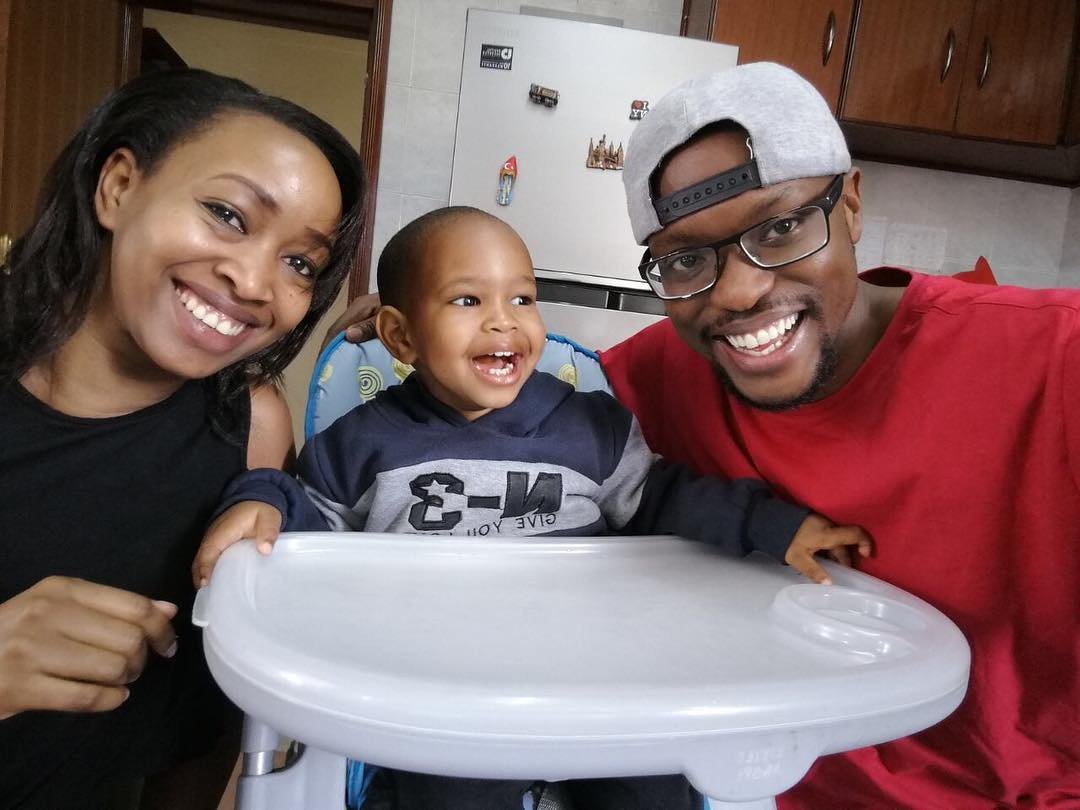 Janet Mbugua’s husband shares an adorable photo bonding with his son back at their rural home