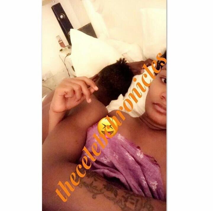 Hamisa in bed with Diamond Platnumz