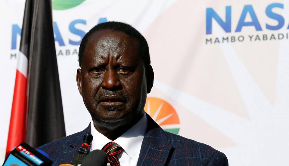 Raila Odinga Declares Run For African Union Seat