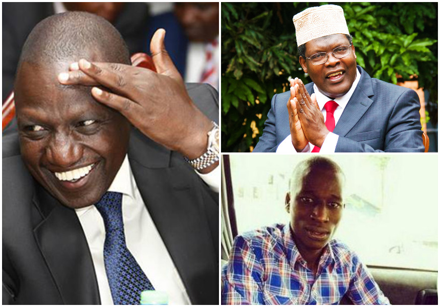 DP William Ruto explains why he had no choice but to block Miguna Miguna and Cyprian Nyakundi on Twitter