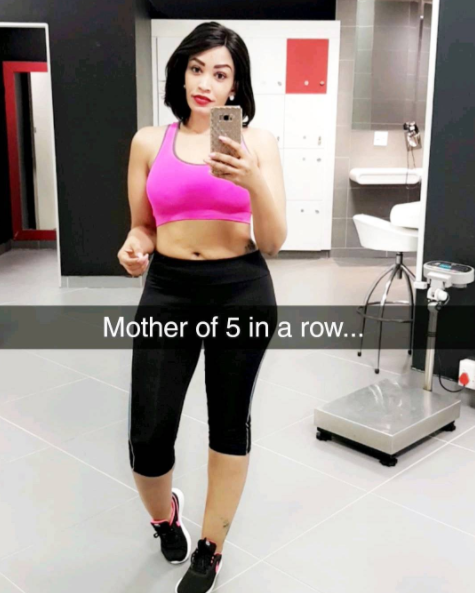 Zari Hassan's figure