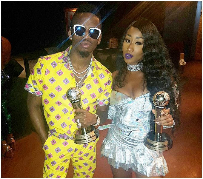 Diamond and Victoria Kimani win big in Afrimma Awards 2017 (Photos)