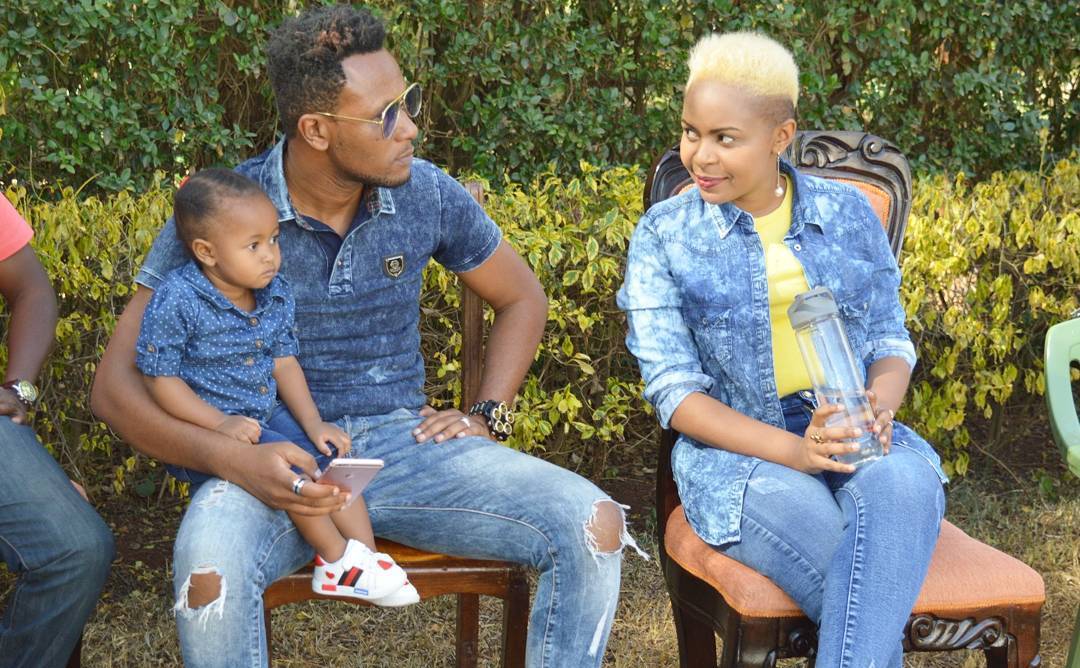 Like a boss baby! Check out the delicious looking birthday cake Size 8 and DJ Mo bought their daughter