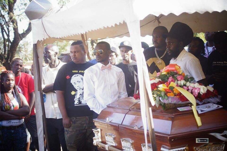 The late MC Patoka's funeral