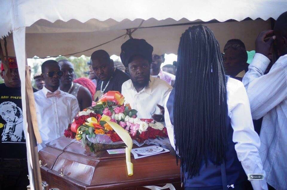 The late MC Patoka's funeral