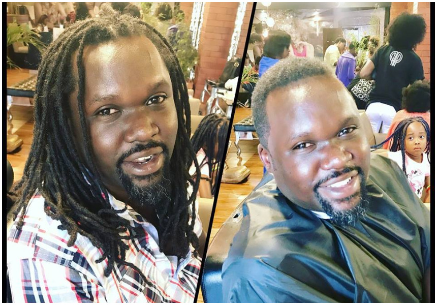 7 hilarious photos of Nick Odhiambo without his signature dreadlocks