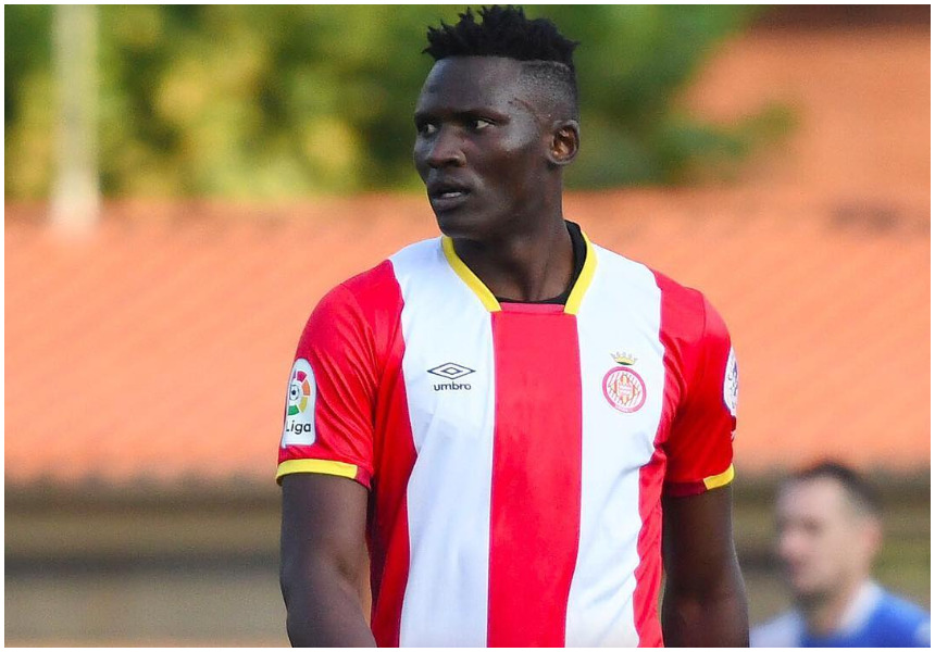 Michael Olunga destroys Iraqi goalkeeper as he score beautiful goal in Kenya match against Iraq (Video)