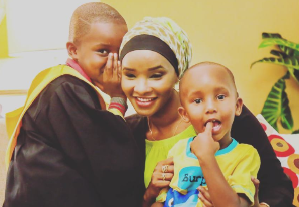 All grown up! Rashid Abdalla and Lulu Hassan’s boys growing up into fine young men (Photo)