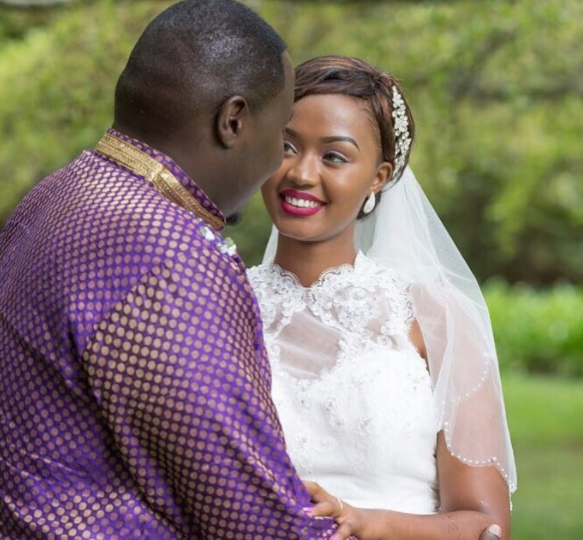 Mrs Raburu reveals why she still fell in love with Willis Raburu despite online users trolling his weight