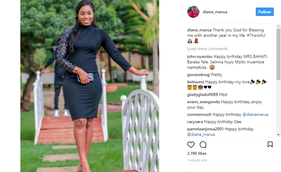 Bahati's wife turns a year older