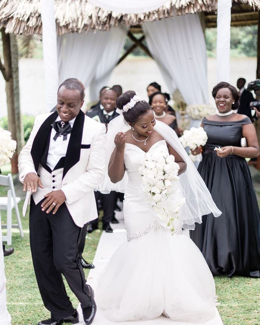 Catherine Kamau aka Celina weds the love of her life (Photos)